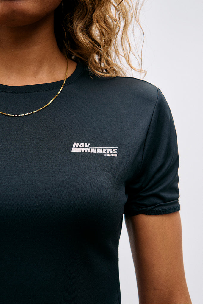 ARKK Apparel Hav Runner Tee | Black - Women T-Shirt